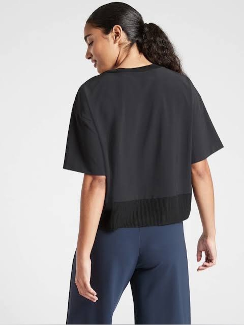 Athleta Zephyr Crop Tee - Picture 6 of 9